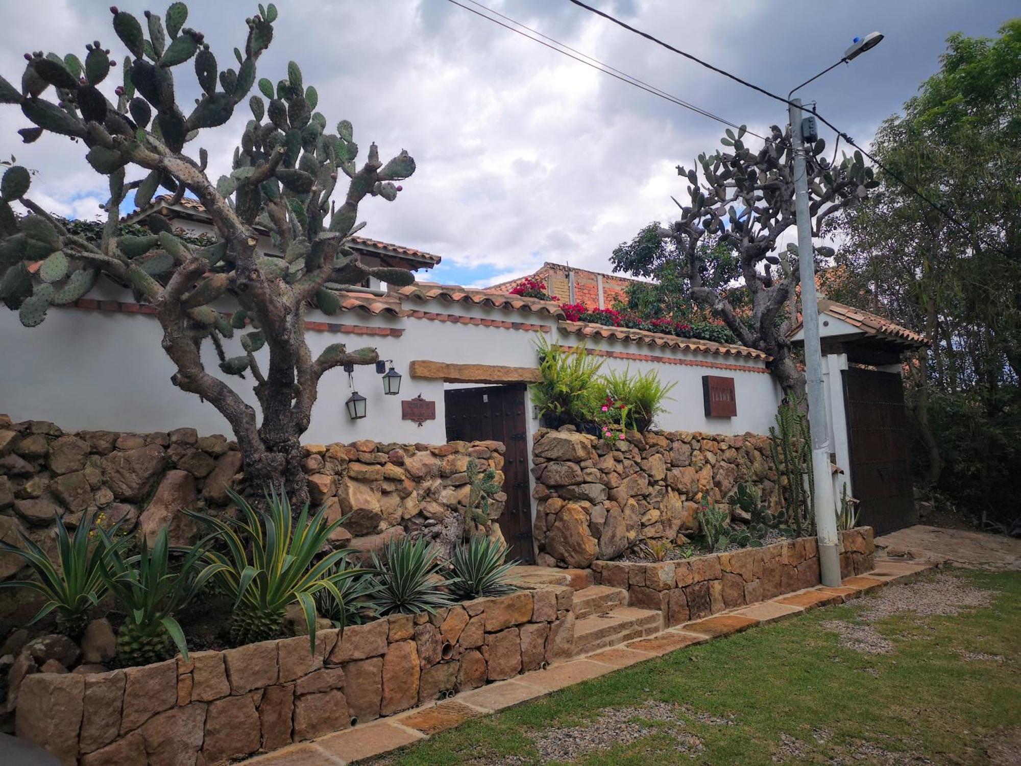 Casa Tzabar Guest House Villa de Leyva Ngoại thất bức ảnh